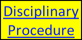 Disciplinary Procedure